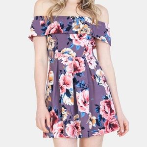 speechless off the shoulder dress